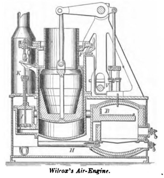 Wilcox's Hot Air Engine