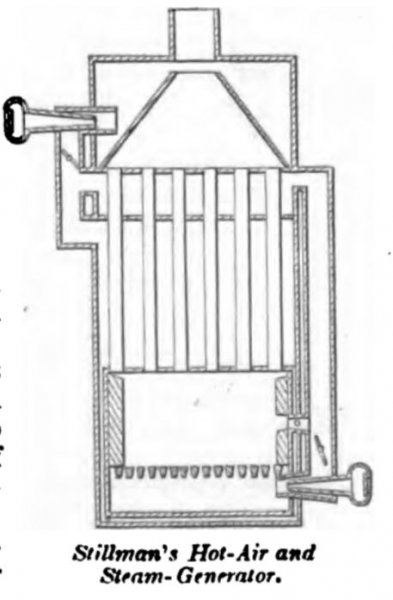 Stillman's Hot Air Engine 1864