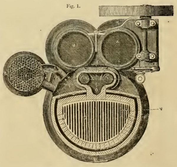 Shaw's Hot Air Engine - 1869 - Fig. 1
