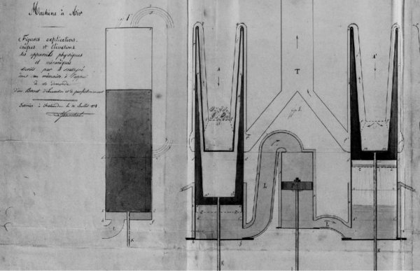 The Franchot Hot Air Engine principles of the 1838 patent